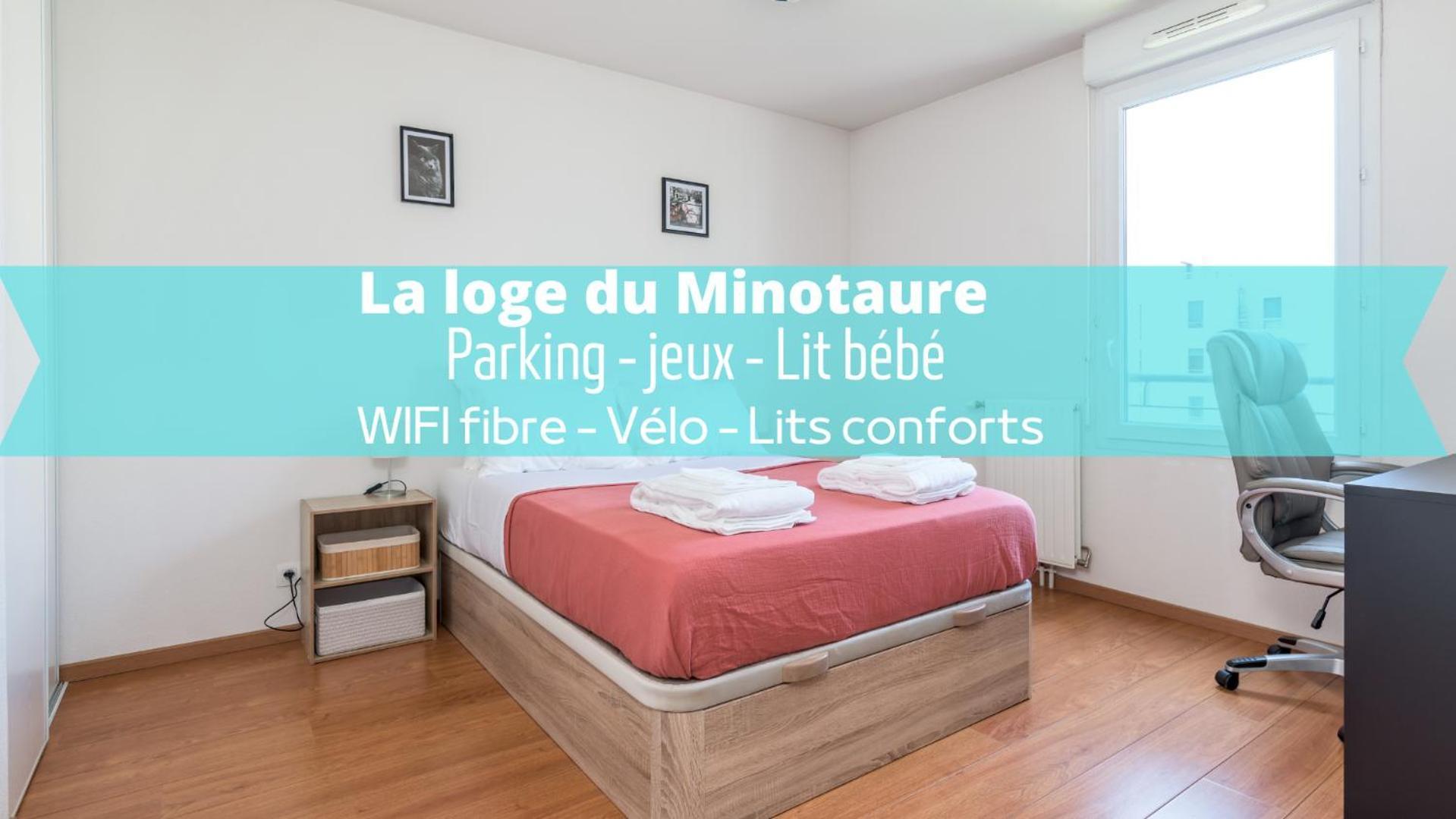 Apartamento La Loge Du Minotaure, Parking Et Bureaux Toulouse Exterior foto